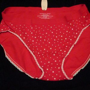 Stretch Cotton High Leg Brief Panty